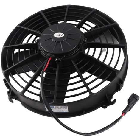 Ventilateur de refroidissement électrique à condensateur CA de 330 mm, 24 V, 160 W, à cinq pales, pour radiateur de climatisation, destiné aux bus et camions