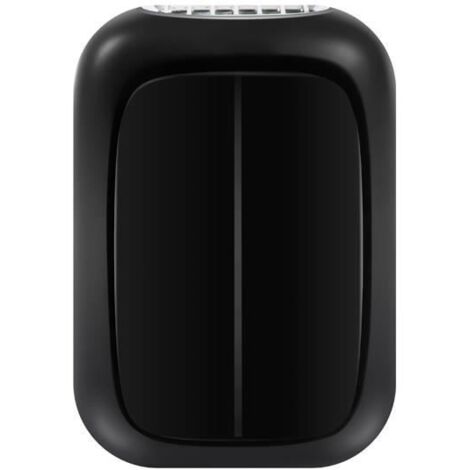 Ventilateur de refroidissement portable Chargement rapide USB Refroidisseur de cou suspendu à la taille noir