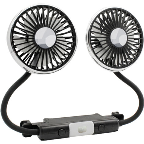 Ventilateur de siège arrière de voiture réglable, ventilateur de siège arrière pour enfants