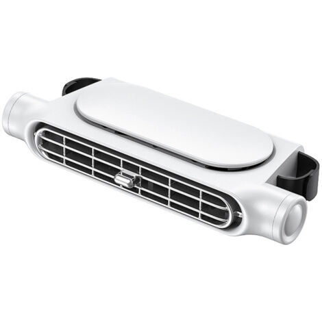 Ventilateur de siège auto avec 3 vitesses de ventilation, alimenté par USB, pour appui-tête de voiture, camion ou SUV. Ventilateur portable pour sièges arrière de voiture, camion ou SUV.