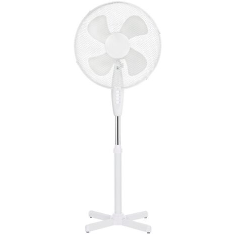VENTILATEUR DE SOL 40CM BLANC - VR960329