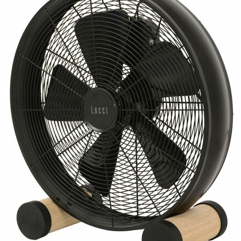 Ventilateur de sol Breeze 41 cm Noir Lucci Air 213122EU