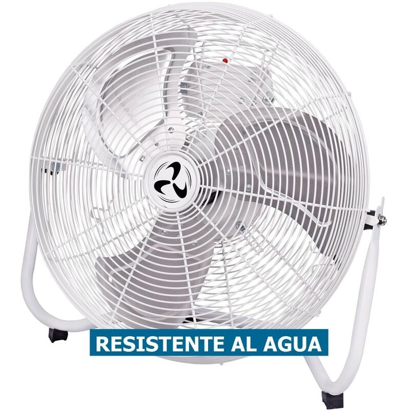 Casafan - Ventilateur de sol 304510 Floor2Protect aluminium/blanc