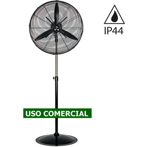 Ventilateur de sol CasaFan 307511 WM3 STAND ECO SL noir mat SL