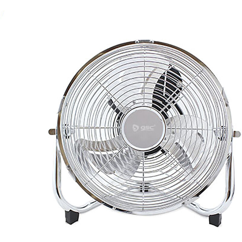 GSC - Ventilateur de table garsaco import Ventilateur de sol en métal 70W 3 vitesses D40cm Gris