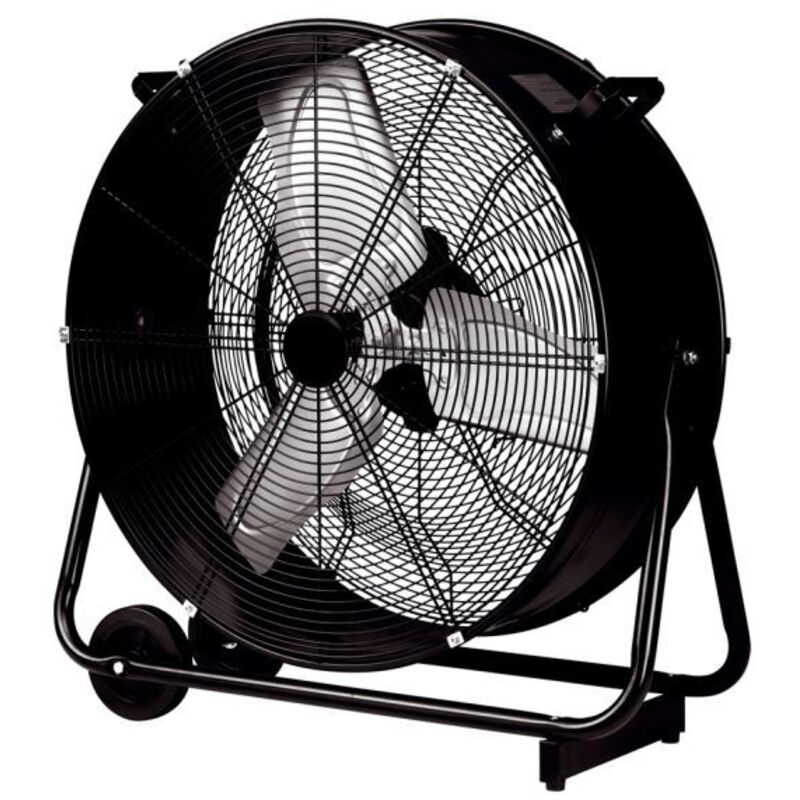 GSC - Ventilateur de sol Bampa en métal Ø70cm 250W Noir