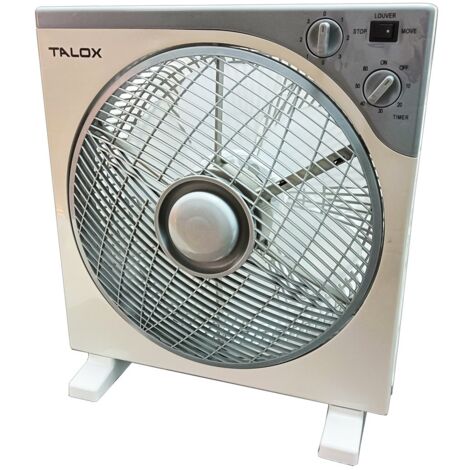 Ventilateur de Table - Suntec - 50W - Silencieux - 3 Vitesses - Oscillation - Bricolage