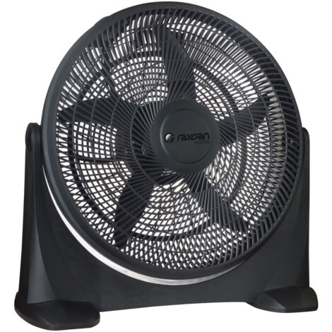 Ventilateur de style industriel noir Ø50cm 80W Raydan Home