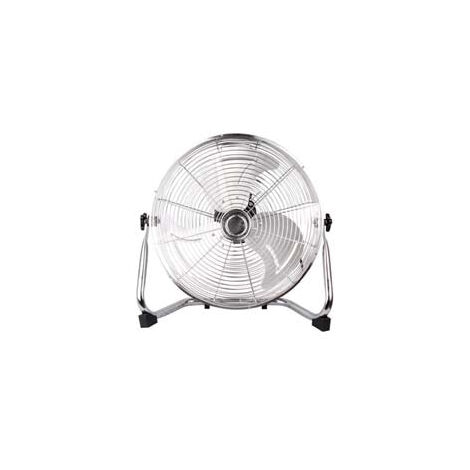Ventilateur de support en acier chromé, 45 cm