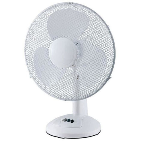 Ventilateur De Table 40cm 55w Blanc 545142003 Profile