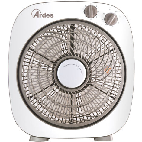 Ventilateur de table ARDES Floor 26 45W D26cm Gris Blanc