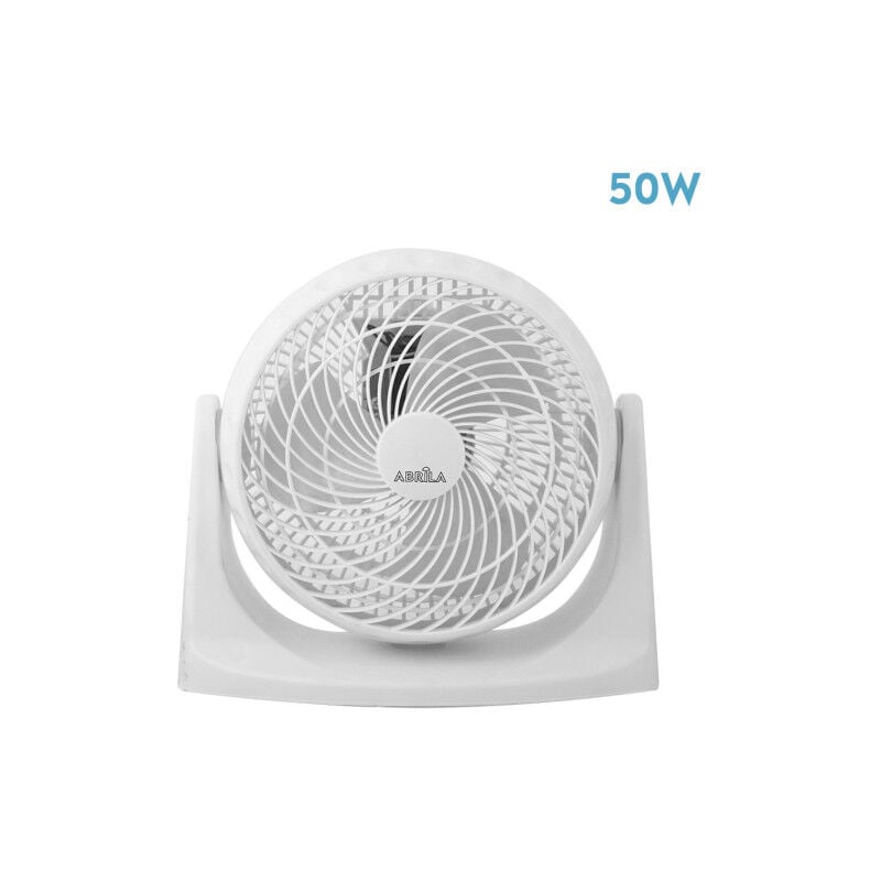 Fabrilamp - balboa ventilateur de table white 3 speed 50w.3asp 26x28,5x26 cm