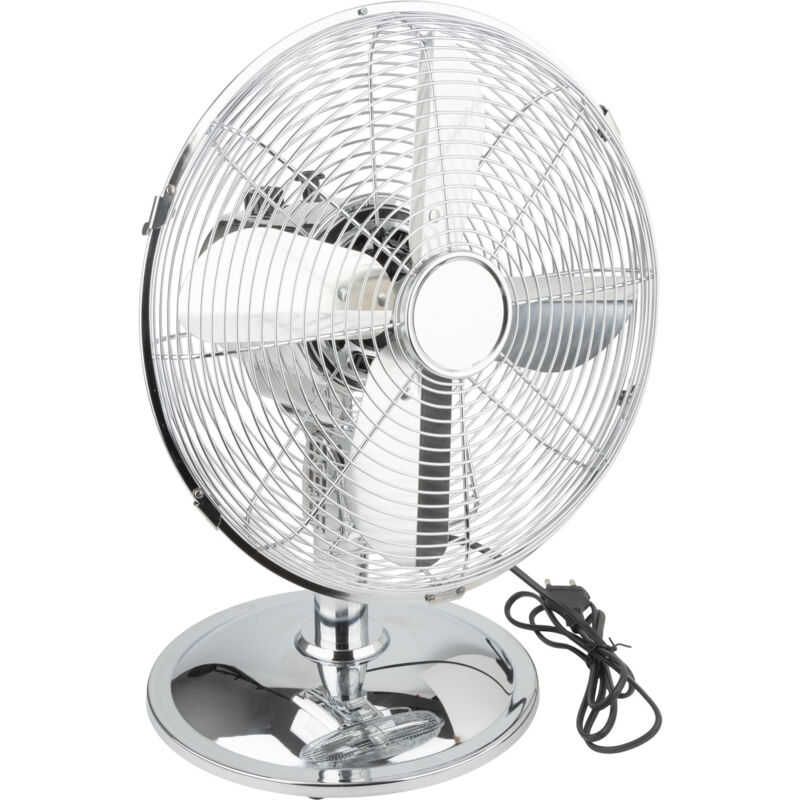 Ventilateur de table Boreas Ø30cm - argent Voltman