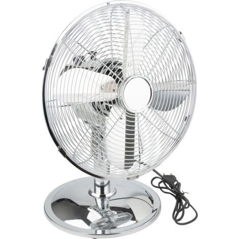 Ventilateur de table Boreas Ø30cm - argent - Voltman