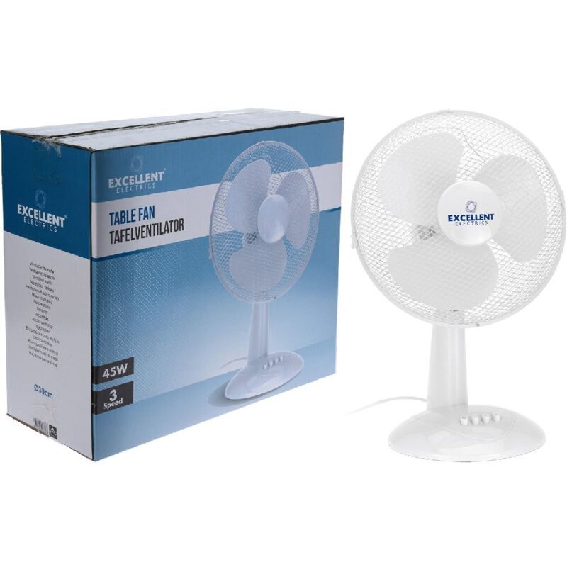 Ventilateur de table Excellent Electrics 30 cm 45 W