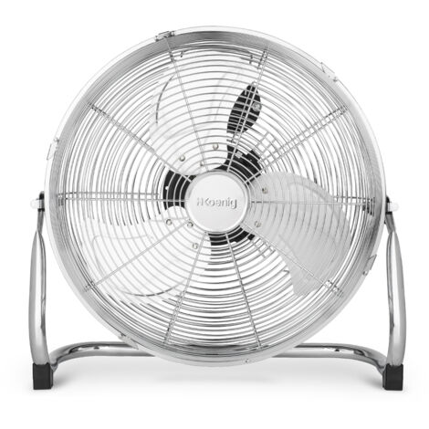 Ventilateur de table HKOENIG JOE30 Connecté 100W 3 vitesses D40cm Métal Gris