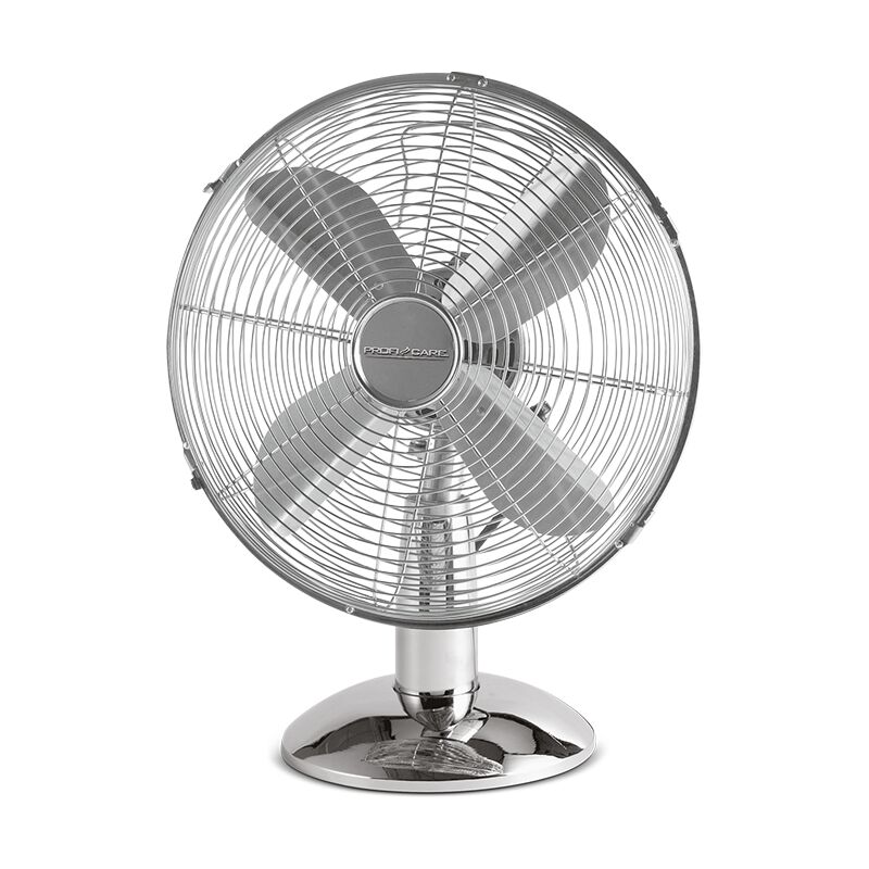 Proficare - Ventilateur de table design Inox 25 cm pc-vl 3062 m