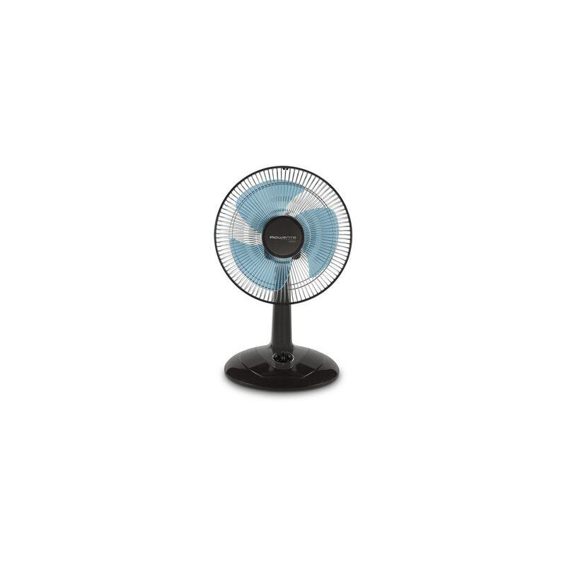 Rowenta - Ventilateur de table VU1930F0 45W D30cm Noir Bleu