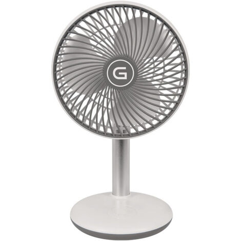 Ventilateur de table sans fil VENTI 3010 R D.15cm H.288mm 220-240/50 V/Hz blanc GUTFELS