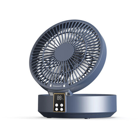Ventilateur Humidificateur 2L, Ventilateur Portable Silencieux 3 Vitesses Ventilateur Usb Batterie Rechargeable Ventilateur De Table Avec Veilleuse Angle Reglable 3 Modes Brumisation 84585855
