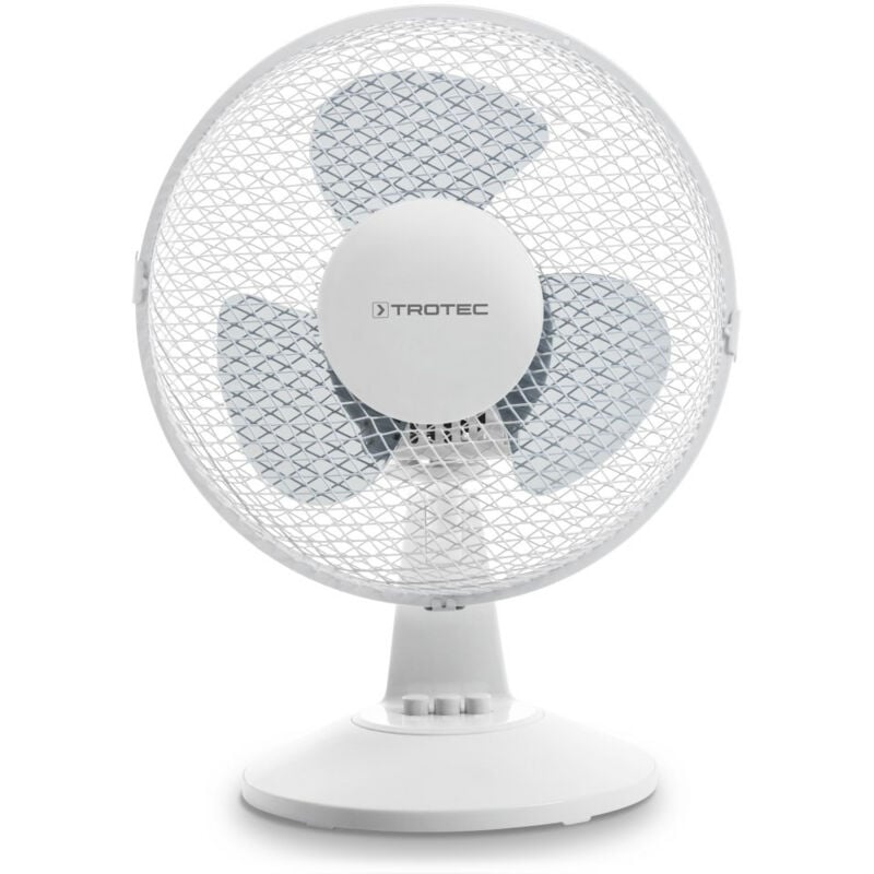 Trotec - Ventilateur de table tve 10 25W 2 vitesses Blanc