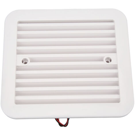 Ventilateur de toit ABS 12V silencieux pour camping-car, ventilation unidirectionnelle, accessoires caravane