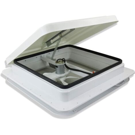 Ventilateur De toit Camping Car , Évent de toit universel pour camping-car, 14 pouces, avec ventilateur réversible 12V