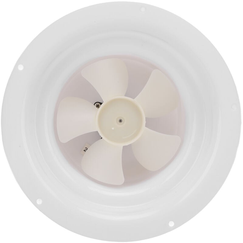 Ej.life - Ventilateur de ventilation à énergie solaire avec vis de montage, Ventilation d'échappement au plafond pour rv, bateau, remorque,