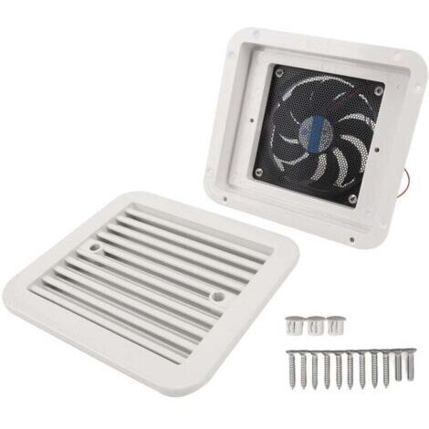 Ventilateur de ventilation latéral pour camping-car, 1 voie, vent fort, 3000 tr/min, 24V, pour camping-car, remorque, bateau, Yacht, cuisine, salle de bains