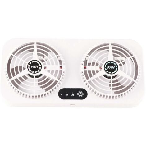 Ventilateur de voiture professionnel 3 vitesses silencieux, circulation d'air frais USB pour voiture et maison, extracteur d'air rafraîchissant.