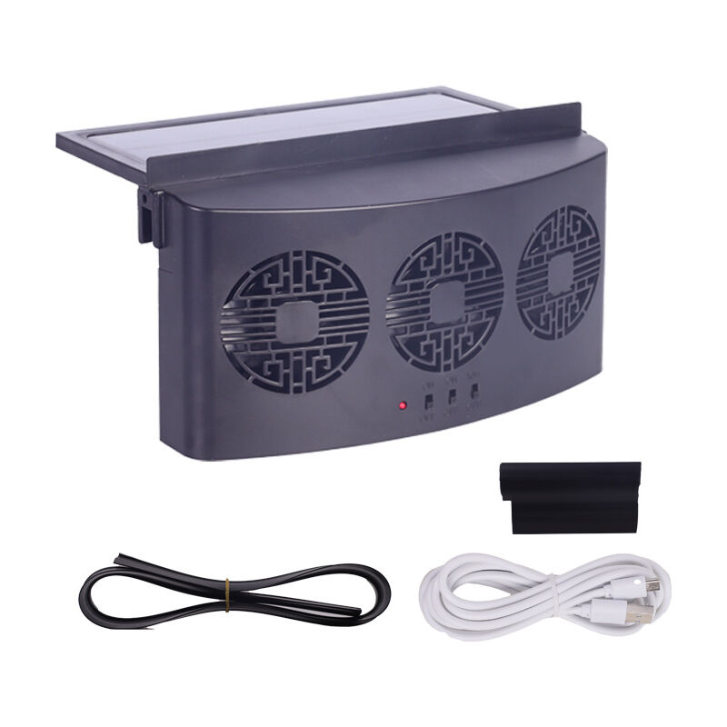 Ventilateur D'échappement Radiateur Fenêtre Voiture Refroidisseur Voiture Universel Ventilateur Ventilation Radiateur Ventilation Ventilateur À