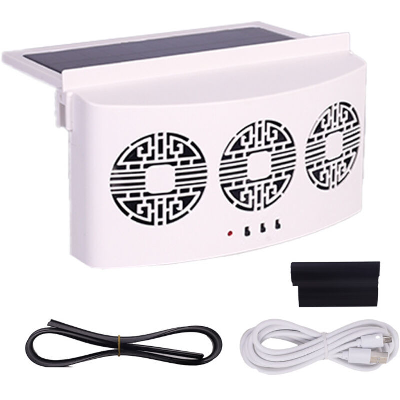 Ventilateur D'échappement Radiateur Fenêtre Voiture Refroidisseur Voiture Universel Ventilateur Ventilation Radiateur Ventilation Ventilateur À