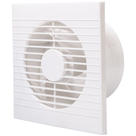 Ventilateur d'évacuation Salle de bain Ventilateur d'évacuation Mur latéral Louver Ventilateur d'évacuation carré Cuisine Salle de bain De
Ventilateur, 4" (taille d'ouverture 100110mm) Une pièce