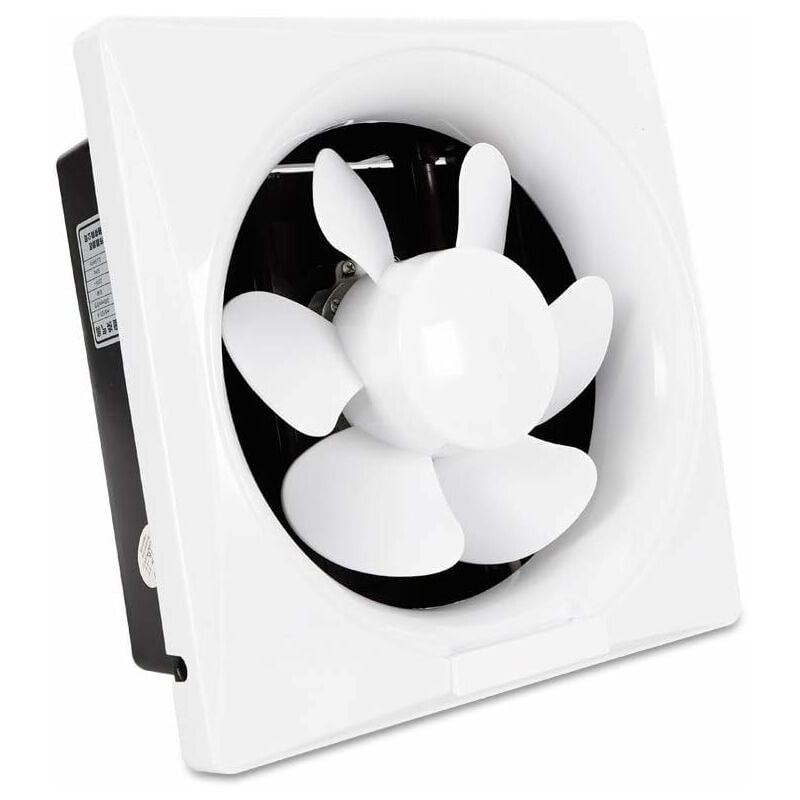 Ventilateur d'Extraction 12 Pouce(300mm) Extracteur d'Air Ventilation Murale Silent pour Salle de Bain Garage Cuisine 40W 220 v Ventilo 1000m鲁 / h