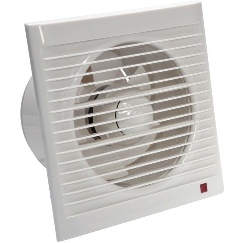 Aérateur de Gaine avec grille 160 mm 15W 140m³/h avec Clapet anti-retour Digilamp