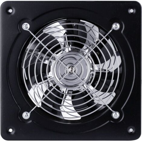Ventilateur d'Extraction 6 Pouce Extracteur d'Air Ventilation Murale Silent Salle de Bain Garage Cuisine 40W 220 V Ventilo 600m³ / H Débit d'Air