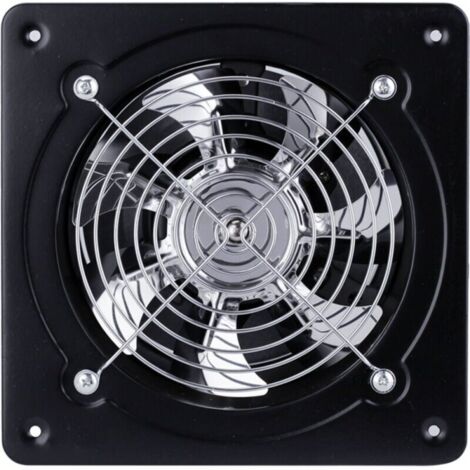 Ventilateur d'Extraction 6 Pouce Extracteur d'Air Ventilation Murale Silent Salle de Bain Garage Cuisine 40W 220 V Ventilo 600m³ / H Débit d'Air