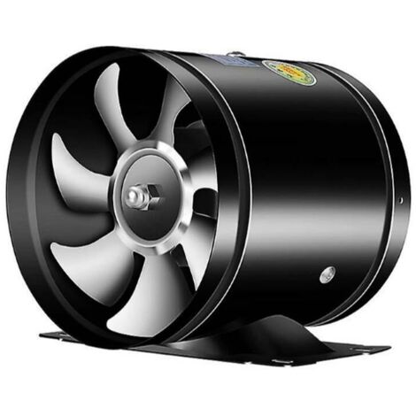 Ventilateur d'extraction de conduit, ventilateur de ventilation de conduit en métal, mini ventilateur d'extraction, salle de bains, toilettes, ventilateur mural, ventilateur de conduit, 4 pou
