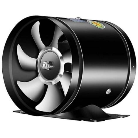Ventilateur d'extraction de conduit, ventilateur de ventilation de conduit en métal, mini ventilateur d'extraction, salle de bains, toilettes, ventilateur mural, ventilateur de conduit, 4 pou