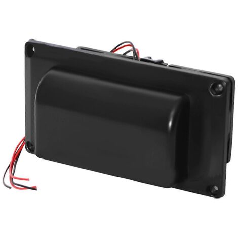 Ventilateur d'extraction latéral pour camping-car DC12V 13,2W, noir