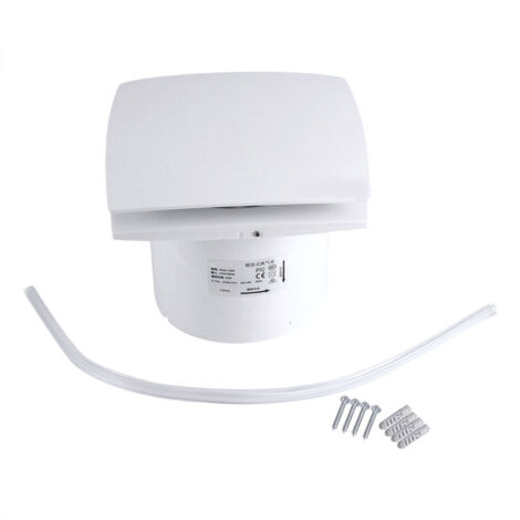 Ventilateur d'extraction mural pour cuisine et salle de bain - Système de ventilation domestique