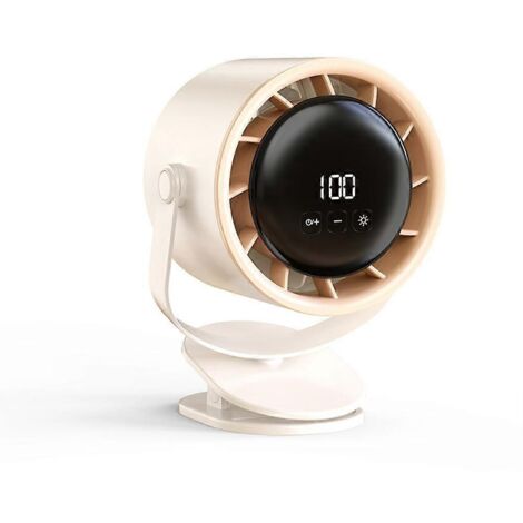 Ventilateur électrique à circulation réglable multi-angles avec chargement USB A