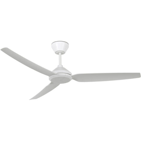 Ventilateur élégant Polis Ø 132cm - blanc - 21616249