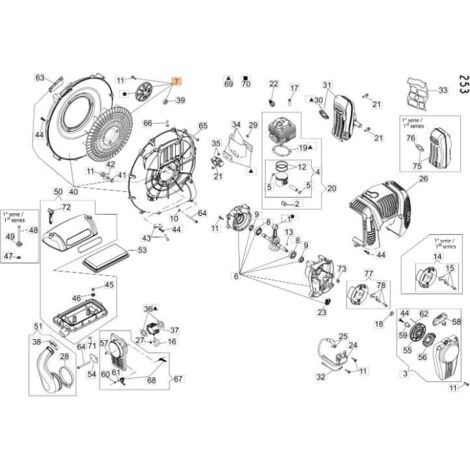 VENTILATEUR EMAK CFI0G43600 ORIGINAL