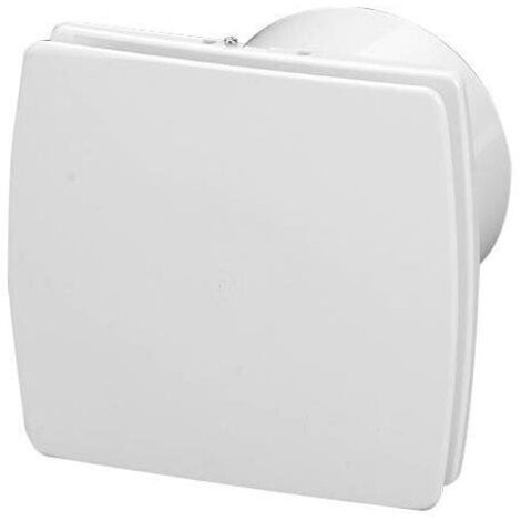 Ventilateur extracteur de salle de bain 100 mm – Avec minuterie – Ventilation efficace pour espaces humides – Couleur blanche – Vecamco