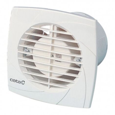 Ventilateur extracteur salle de bain mural-plafond extra plat 100Mm blanc B-10 Plus/C Cata