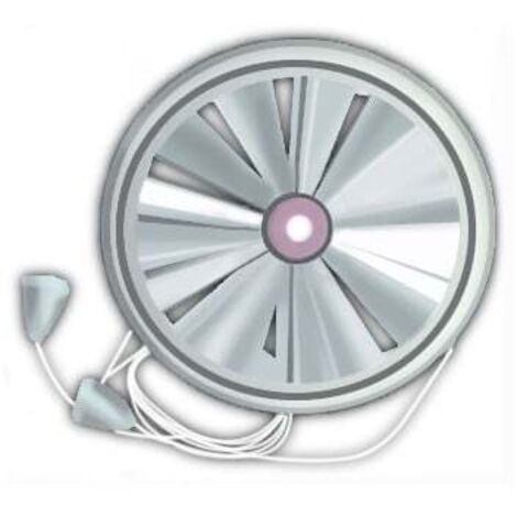 Ventilateur-Hélice pour fenêtre fermeture à distance Ø200 - First Plast