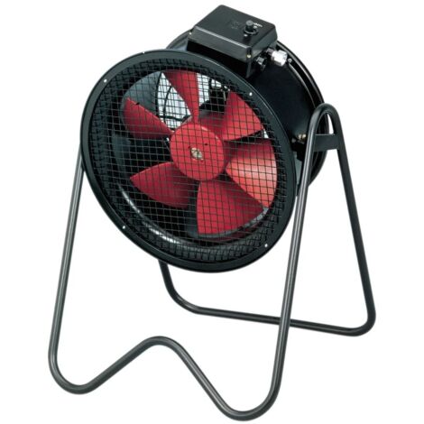 Ventilateur hélicoïde tubulaire mobile, monophasé 230 V, D400mm, 5200 m3/h S&P (UNELVENT) 010359