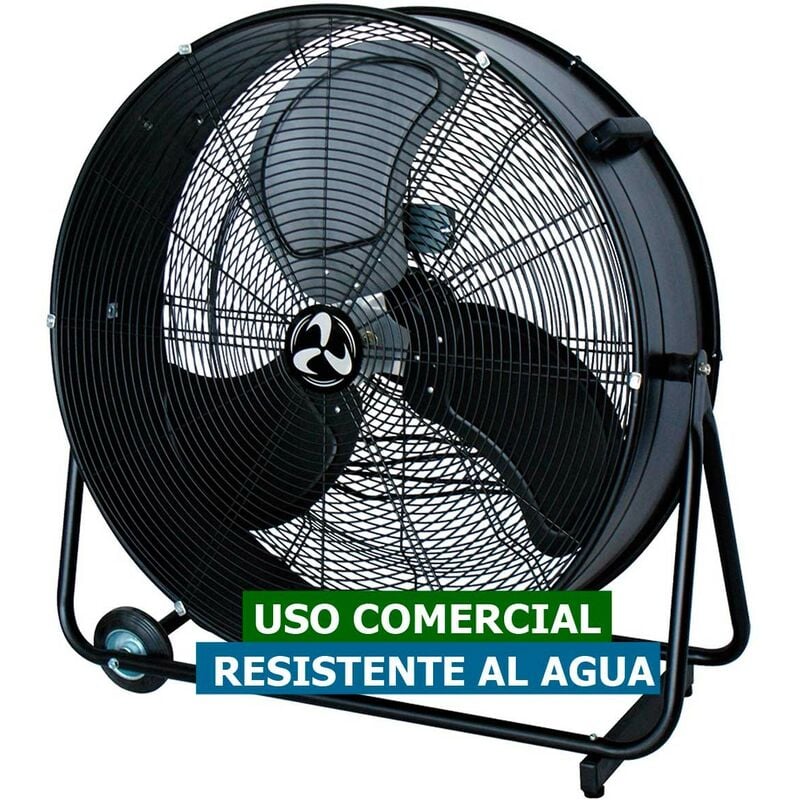 Casafan - Ventilateur sur pied df 800 123W 3 vitesses D80cm Noir