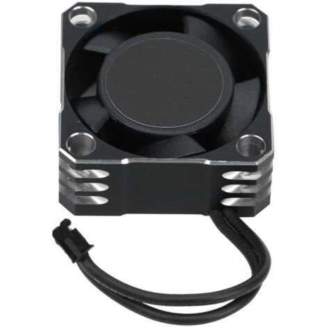 Ventilateur métallique 25x25mm 32000RPM avec contrôleur électronique de vitesse - Dissipation thermique efficace noir argenté
